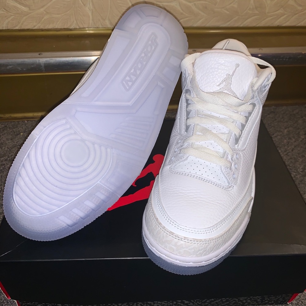 Jordan Retro 3 Pure White(2018)